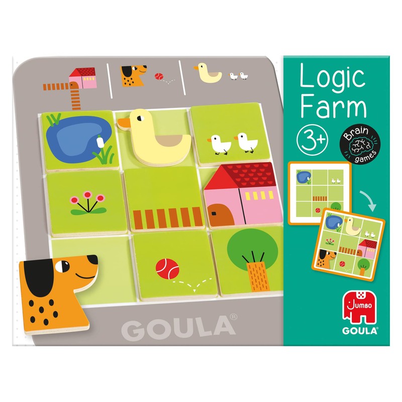 Dujardin 53168 Goula Logic Farm, Multi-Colour