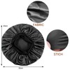 QianMu 4 Piezas Gorro de Seda para Dormir con 100