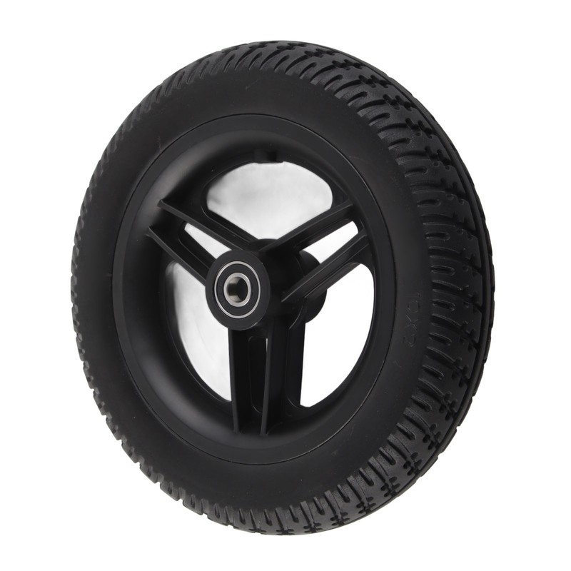 Wheelchair Caster Wheels Electric No Inflation Polyurethane 6001 Bearing Hole