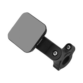 LEAD KS-280A Smartphone Holder for Motorcycles and Bicycles, Magnetic Smartphone Holder, Black, Magnetic Induction Instantly, Attaching Mount Base, Compatible with Large Smartphones