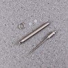 Healifty Titanium Toothpick Metal Fruit Fork Tooth Pick Integrated Tooth