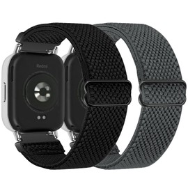 [Bcuckood] Elastic Watch Band Redmi Watch 5 Active/Redmi Watch 5 Lite Replacement Strap for Women Men 22mm Quick Release Loop Adjustable Wristband Redmi Watch 5 Active/Watch 5 Lite Band Accessories,