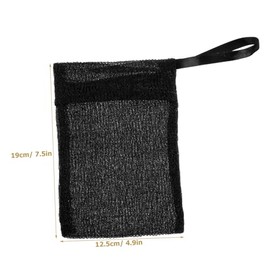 6 piezas Bolsa de Jabón de Malla Exfoliante Resistente y de Limpiar para Barra de Jabón Rápida para Cara Manos Baño y Ropa