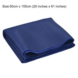uxcell Dark Blue Speaker Mesh Grill Cloth (not Cane Webbing) Stereo Box Fabric Dustproof Cloth 50cm x 155cm 20 Inches x 61 Inches