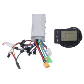Bike Controller S866 LCD Display Replacement Brushless Controller Kit for Electric Bikes Scooters 500W 48V 60V
