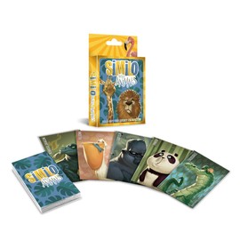 Horrible Guild Similo Wild Animals: A Fast-Playing Family Card Game - Guess the Secret Wild Animal Character, 1 Player is the Clue Giver & Others Must Guess the Character, 2-8 Players, Ages 8+, 20 m