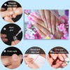 1000 puntas de uñas de ataúd francés bailarina, uñas acrílicas,