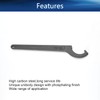 Auniwaig C Hook Wrench Metric Collet Chuck Spanner Multifunctional Hardware
