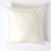 HOMESCAPES 1000 Thread Count Egyptian Cotton Cream 80 x 80
