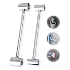 Itisyou Hinge Raiser Hinge Gap Wrench Residential Door Hinge Adjustment Tool Door Hinge Wrench 8mm-19mm 19mm-25mm Door Hinge Adjustment Tool 2pcs