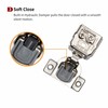 STIANC 50 Pack 1 1/4" Overlay 3D Soft Close Hinges