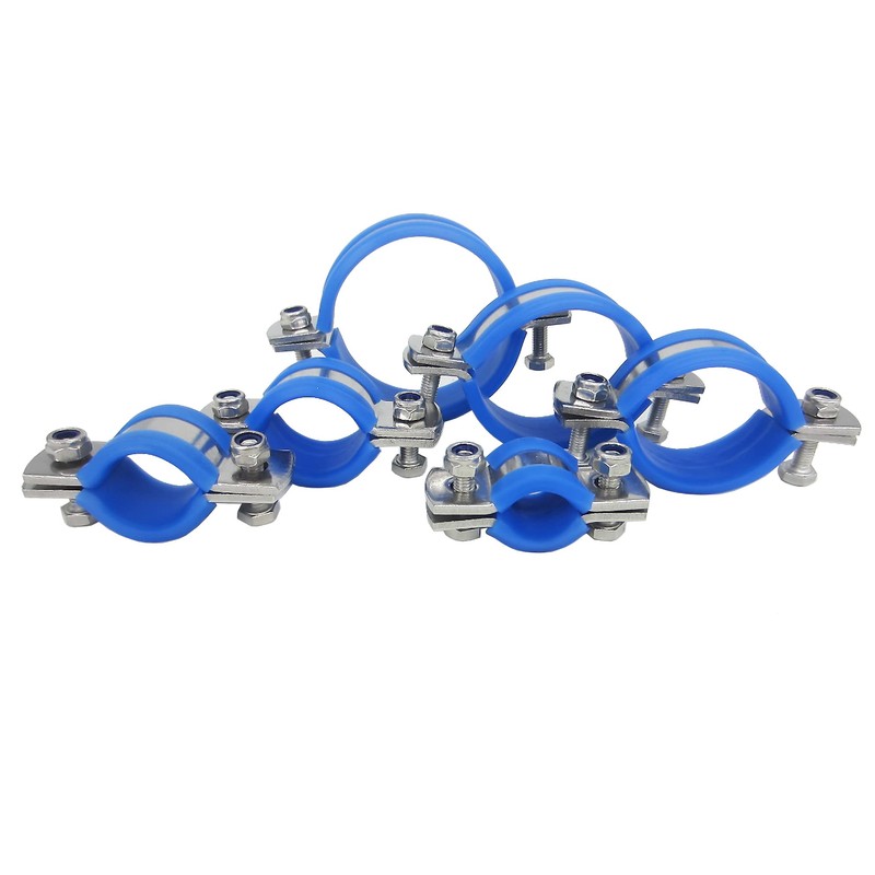 Stainless Steel Heavy Duty Flat Band Pipe Hose Clamp with
