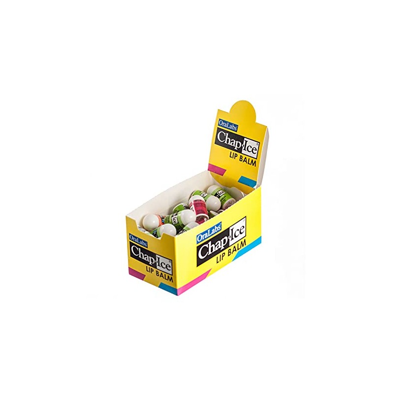 Chap Ice Mini Lip Balm Assorted Flavors 50 Count