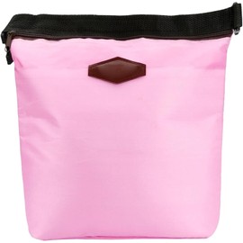 Bolsa aislante, impermeable, portátil, con cremallera, pequeña bolsa de almuerzo con hebilla, caja de almuerzo suave para mujeres, hogar, oficina, escuela