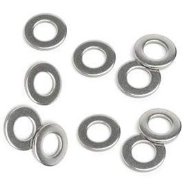 Merriway BH06903 (40 Pcs) Stainless Steel 316 A4 Marine Grade Flat Washers M5 - Pack of 40 Pieces