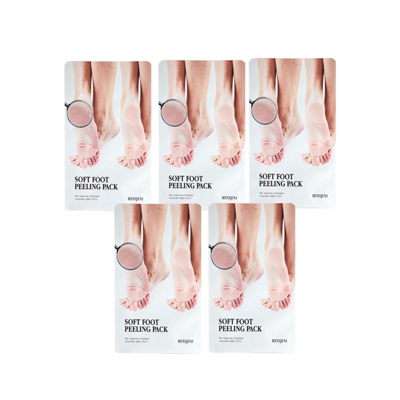 Hini Jini [10 sheets] Hini Genie soft foot peeling pack,