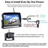 iPoster Digital Wireless Backup Camera 7" Monitor Rear View System
