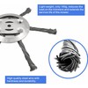 2Pack 6 inch Steel Wire Weed Brush Cutter Trimmer Head