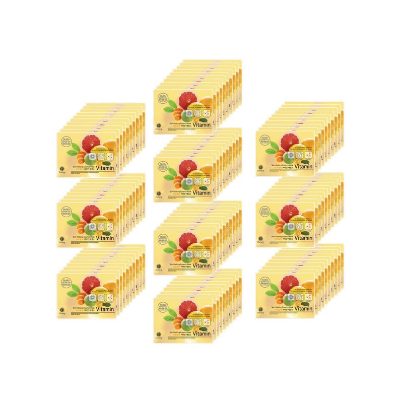 Dewy Vitamin Essence Sheet Mask 100 Sheets/25ml / 듀이 비타민
