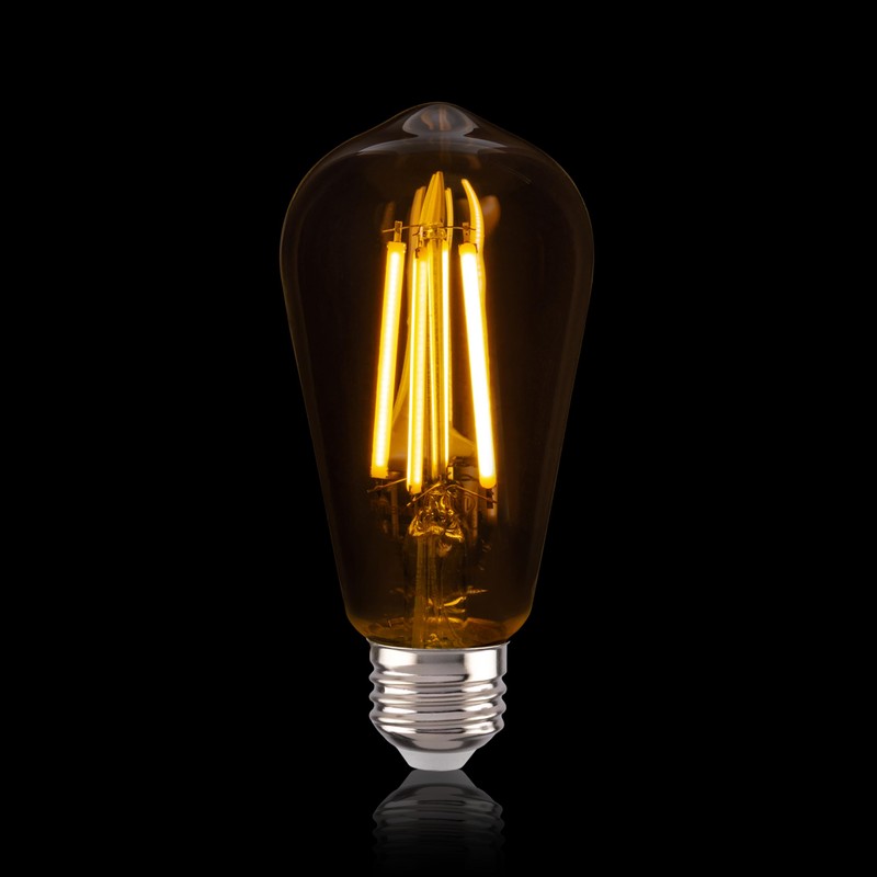 Maxlite F10ST19DLED927/JA81 10W ST19 Dimmable LED Bulb Enclosed Clear Filament,
