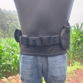 VLJUULJV Duty Belt w/Nylon Tactical Security Guard Utility Belt Rig
