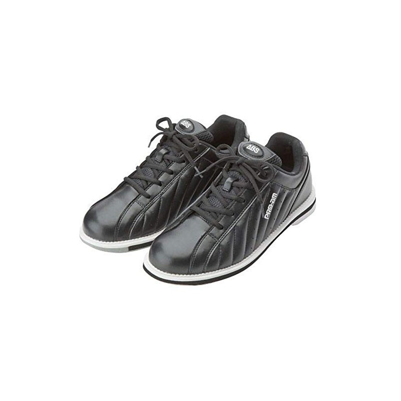 American Bowling Service Bowling Shoes S-250 Black/Black Right Throw US
