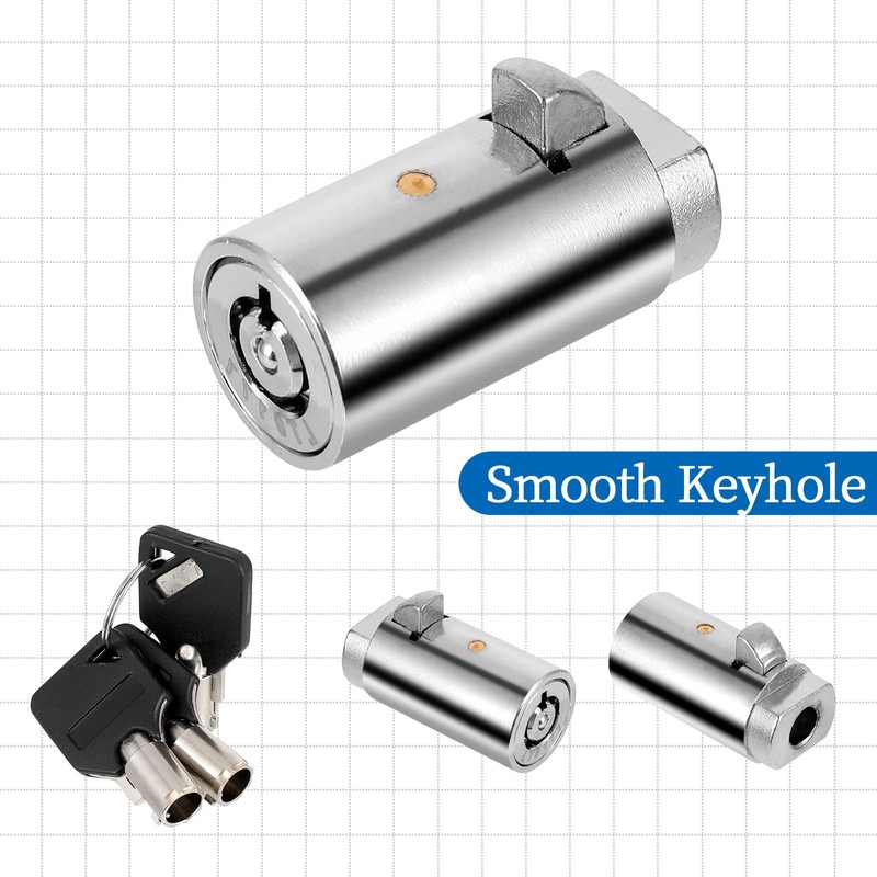Vending Machine Lock Key Tubular Locks Cylinder Lock Set fits
