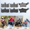 JCKLW Front and Rear Brake Pads for CAN-AM Spyder F3