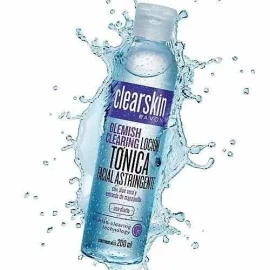 Clearskin Loción Tónica Facial Astringente Clearskin Clearskin día/noche para piel acneica/grasa de 200mL 15+ años