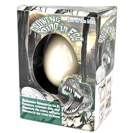 Dino Schlüpf-Ei, 6 cm, mit wachsendem Dino im Inneren