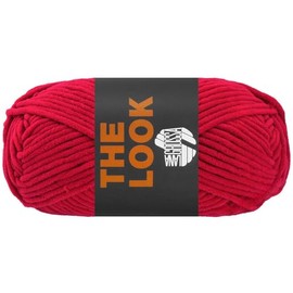 LANA GROSSA The Look Velvety Soft and Sturdy Chenille Yarn Hand Knitting Yarn Made of 100% Polyester 100 g Wool for Knitting and Crocheting 120 m Yarn