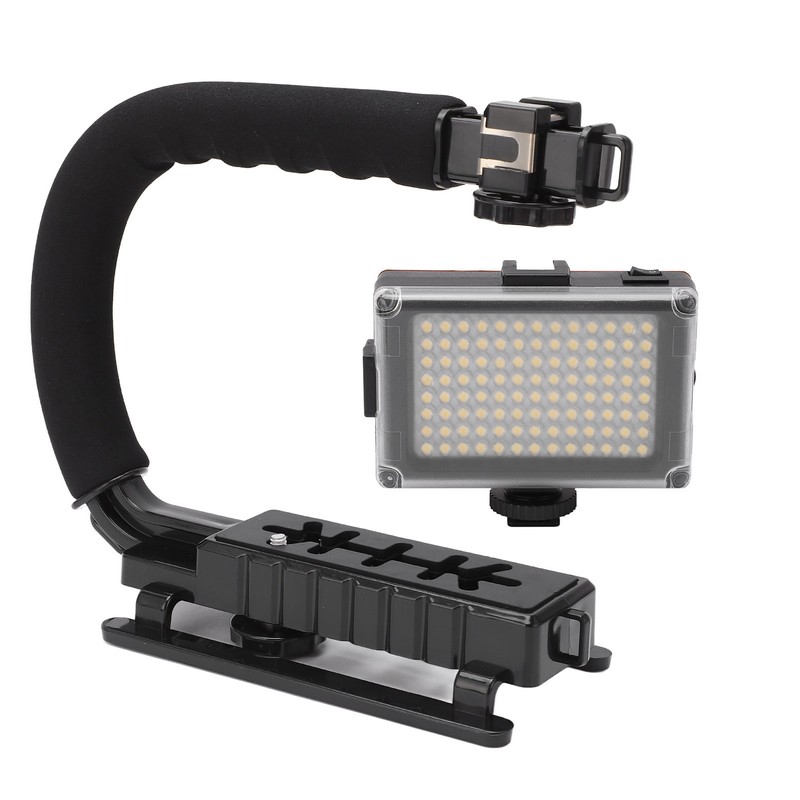 DV Bracket Stabilizer Kit Professional Handheld Video Stabilizer Grip with