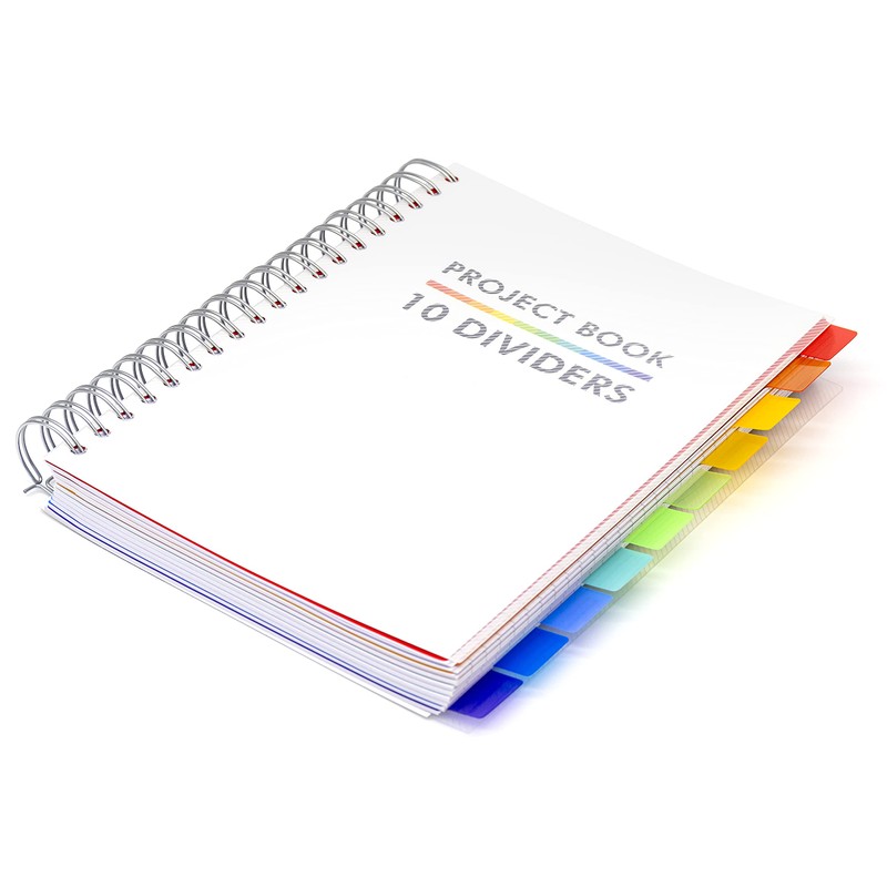 Pukka Pad B5 Subject Notebook with 10 Repositionable Dividers for