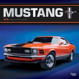 BrownTrout, Mustang 2025 Wall Calendar