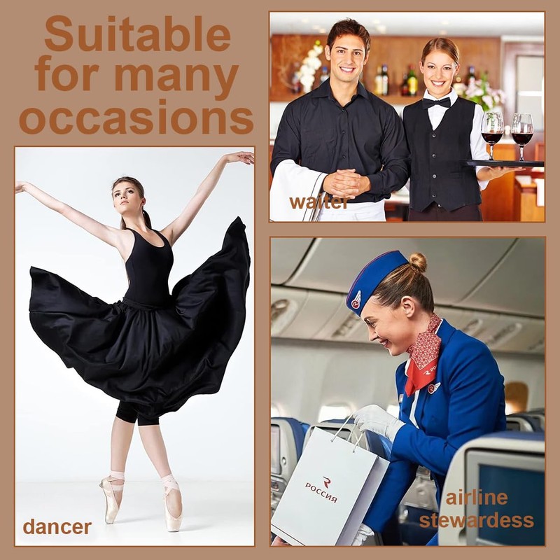 30 x Invisible Hair Nets for Film, Dance & Work