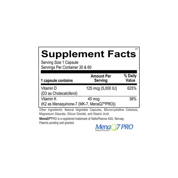 Ortho Molecular Products Products - Vitamin K2 with D3-30 Capsules