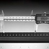 Multifunctional Straight Ruler, 1Pcs Aluminum Alloy Ruler Protection Anti Slip