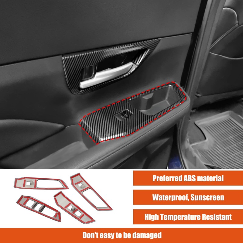 Window Lift Switch Panel Compatible with Toyota Grand Highlander 2024