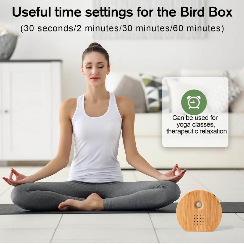 Bird Chirping Soundbox | Motion Sensor Activated Nature Sounds |