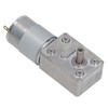 30RPM DC Worm Gear Motor Self Locking Function Rectangular Speed