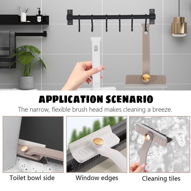 LELE LIFE Multifunctional Crevice Tool 360° Rotation No Dead Corner