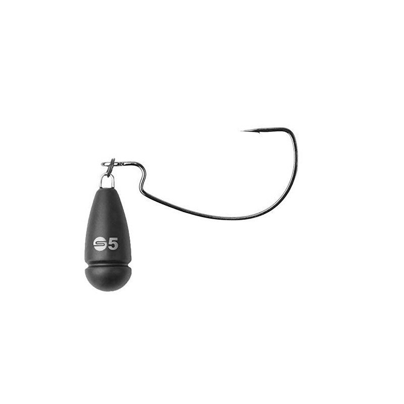 Spro Freestyle Jika Jig Offset Hook on Lead, Weight: 5