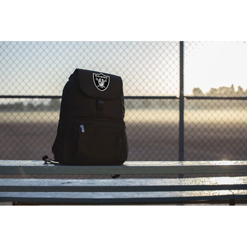 Picnic Time Black 600D Polyester Zuma Cooler Backpack, 608 oz,