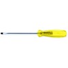 Urrea 9606 6-Inch Round Shank Amber Handle Screwdriver, 5/16-Inch