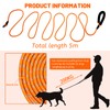 Recall Lead for Dogs, Waterproof Recall Lead, 5 m, Suitable