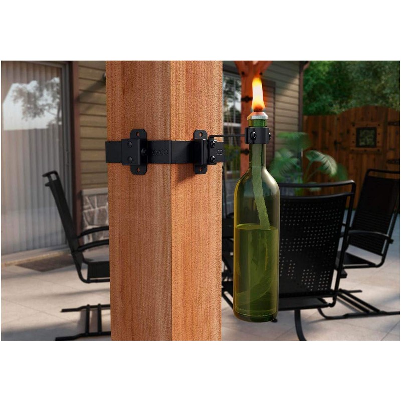 OZCO Wine Bottle Holder, Hook Post Band Accessory, 1/2", Steel,