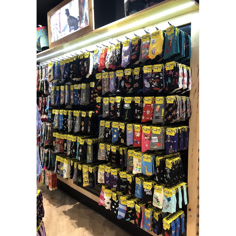 Foozys Women’s Crew Socks | Skates & Flakes Holiday Novelty