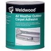 Dap 00442 Weldwood All-Weather Outdoor Carpet Adhesive, 1-Quart
