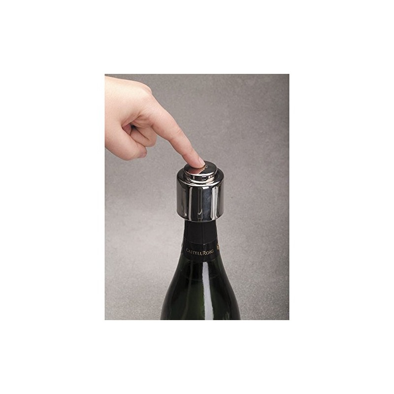 Lacor Shinny Champagne Cap, Stainless Steel Silver, One Size