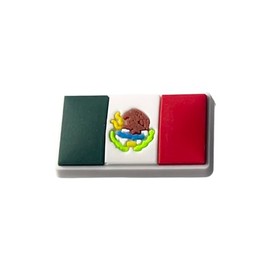 Caribe Heart Mexico Flag Shoe Charm